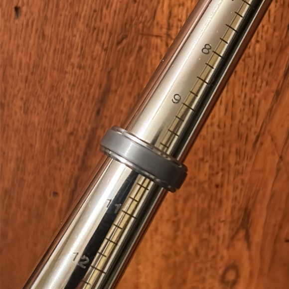 Tungsten Carbide Men’s Ring. Size 10 - Picture 3 of 12